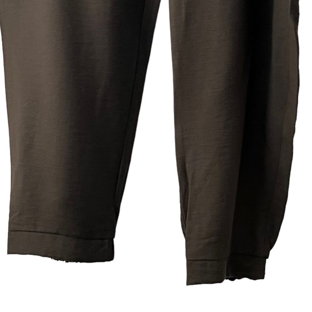 Mint Velvet Khaki Utility Jogger Trousers In Panama Women Size 14 Long - Picture 5 of 14